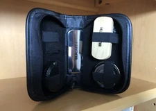 SHOE SHINE KIT BY BLKSMITH (SHOE SHINE KIT w/ TRAVEL CASE)  NICE!