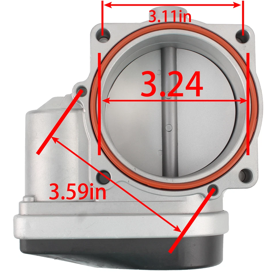 Conjunto de carrocería del acelerador original para BMW 745i 745Li 02-05 13547506627 A2C59511706 Foto 4 de 4