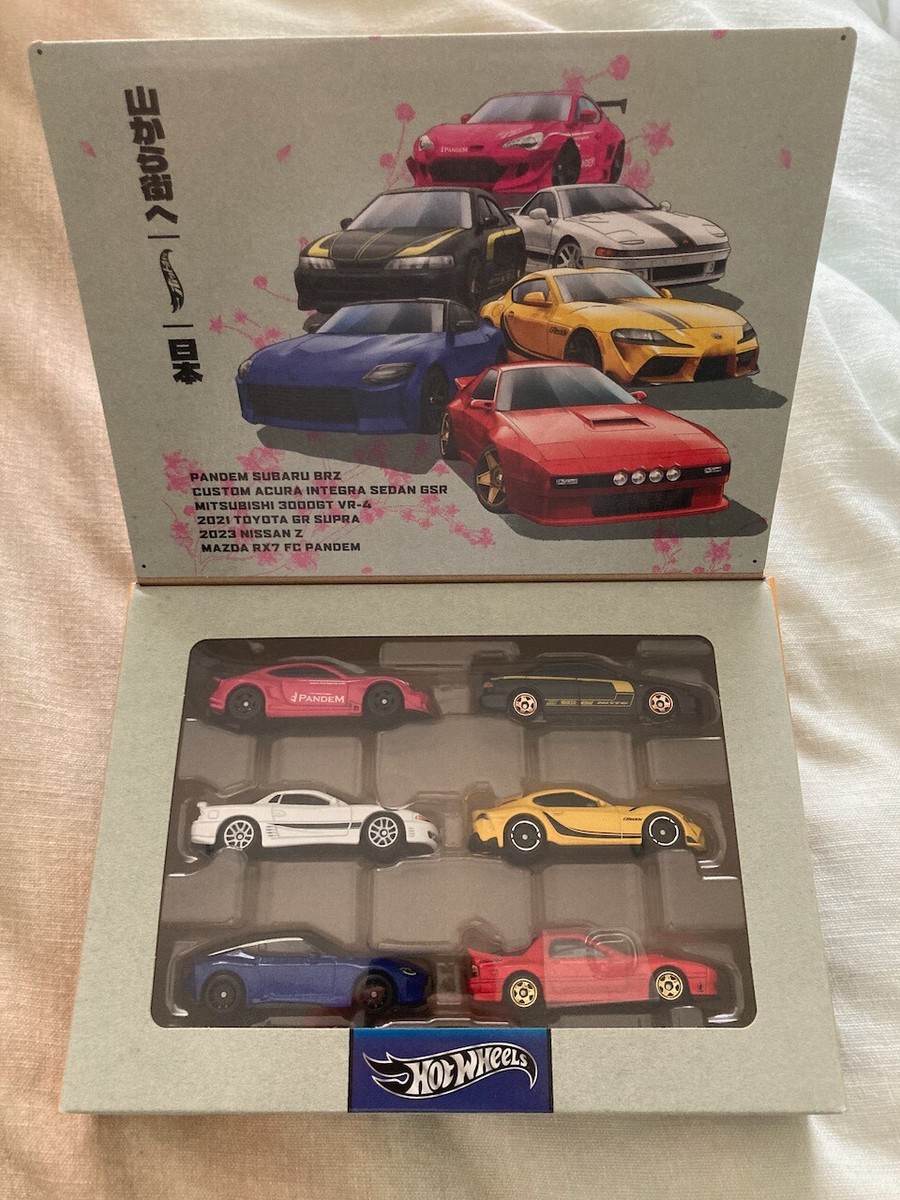 パンダvc フルセット Hot Wheels - 2024 JDM Japanese 6 Car Pack Box Set - Pandem Subaru