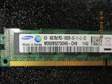 SAMSUNG, M392B5273DH0-CH9, 4GB PC3-10600 DDR3-1333MHZ ECC REGISTERED, BRAND NEW 