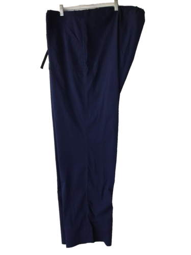 Women Men Plus 3XL Unisex Medical Scrub Pants Drawstring Nurse Uniform New