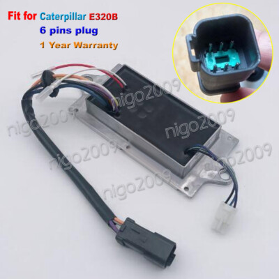 for Caterpillar E320B Throttle Motor Drive Panel Throttle Control Module 6 Pin