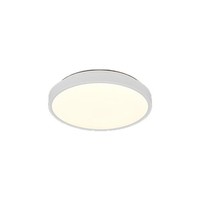 Reality Leuchten Slope Led-Deckenlampe Deckenleuchte Weiß Metall Ø 28 Cm