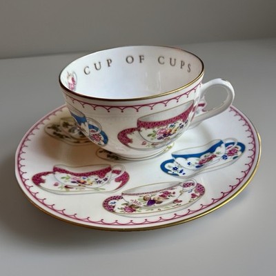  Cup of Cups  Jumbo Teacup - Royal Worcester - Discontinued Vintage