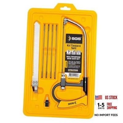Power Path 7-Piece Multipurpose Mini Set   Precision Hand Saw Kit with Blades