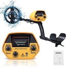 UK Deep Professional Metal Detector Hunt Treasure Gold Coins Waterproof Protable