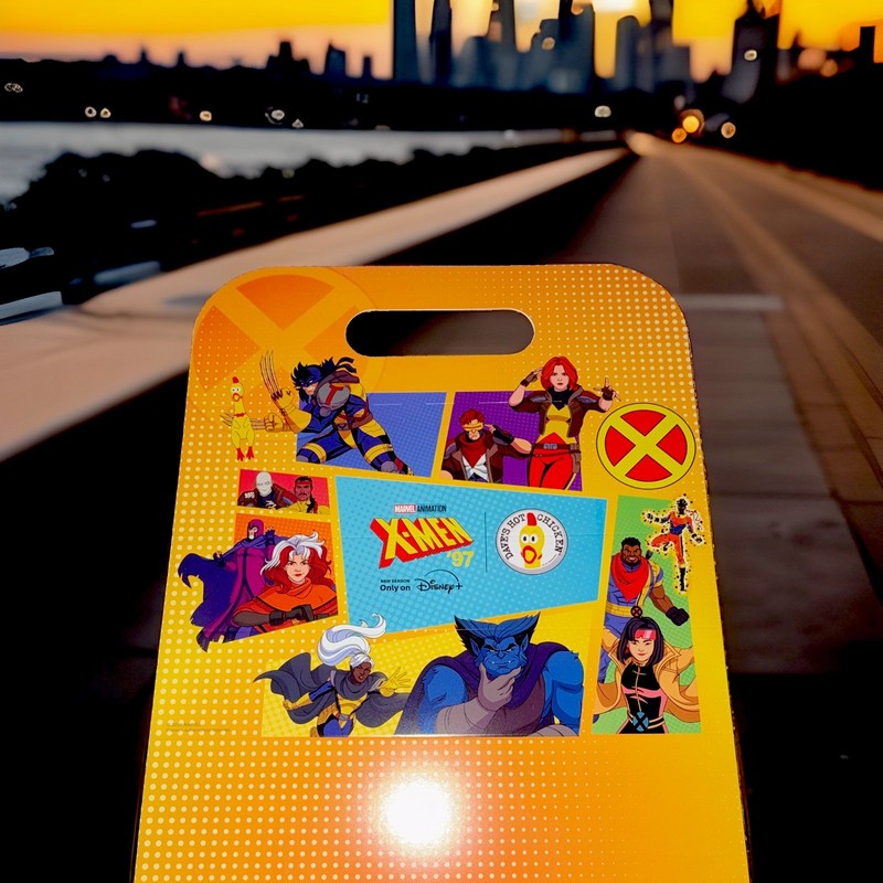 DavMarvel Studios X-Men '97 Disney+ Promotional Carry Handle Cardboard Packaging
