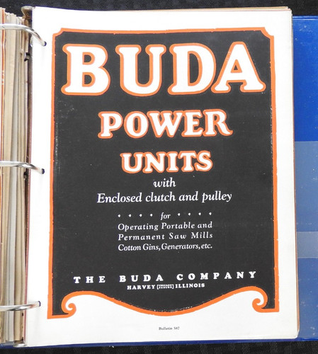 140+! 1927-1945 Buda Lanova Gas & Diesel Engines Sales/Specification Brochures