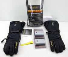 NEW Volt Resistance Titan Heated Gloves 7V Black Leather Ski Motorcycle Medium