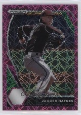 2021 Panini Prizm Draft Picks Pink Velocity Prizm Jagger Haynes #PDP219 07rd