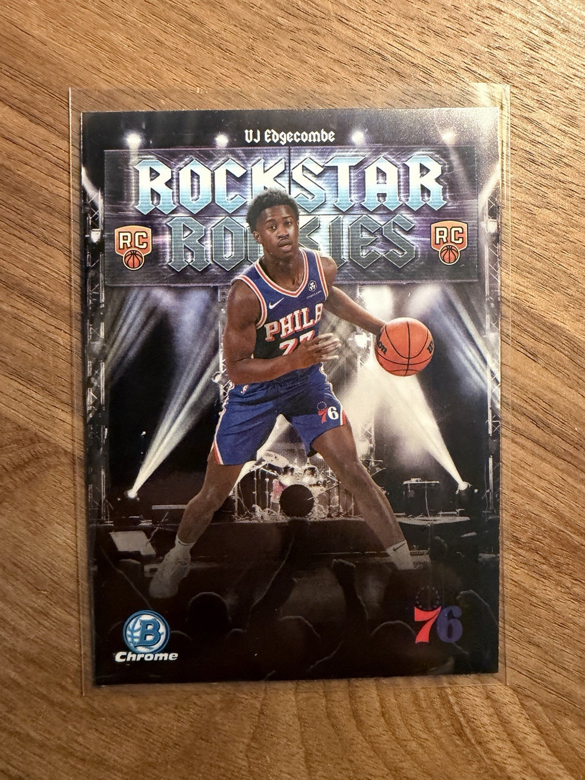 2025-26 Bowman Chrome Rockstar Rookie RC VJ Edgecombe Refractor #RR-3