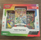 Pokémon TCG First Partner Illustration Collection Series 1 3 Packs 9 Cards Promo — photo 1