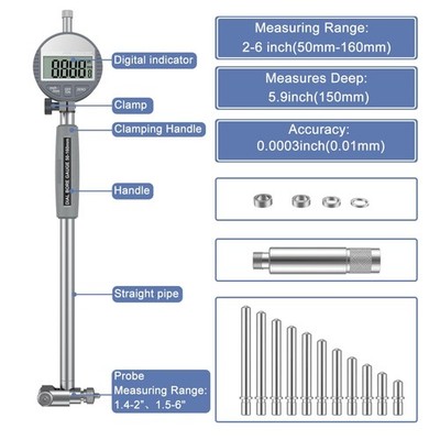 Professional Engine Cylinder Measurement Tool