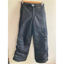 Slalom unisex child ski snowboarding black pants sz 10