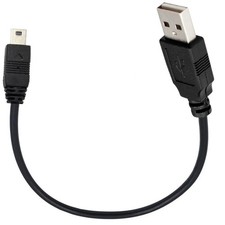 USB 2.0 Type-A to Mini USB Type-B Data Sync & Charging Cable
