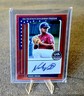 2026 Panini USA Baseball Stars & Stripes Noah Vrzal NTS-NV Red Prizm Auto #d /99