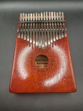 Gecko Kalimba 17 Key Thumb Piano COMES WITH CASE + TUNING HAMMER