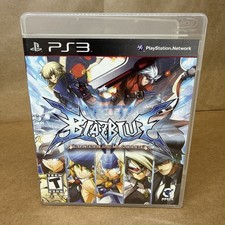 Blazblue Chronophantasma Extend PS3 - Version UK PAL, Complet Avec Boîte Et Notice, Très Bon état