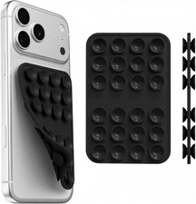 Upgraded Double Sided Silicone Suction Cup Phone Case Mount, Sticky Phone Grip H