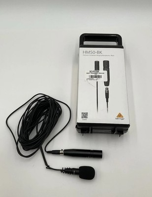 Behringer HM50-BK Premium Cardioid Condenser Hanging Microphone, Black