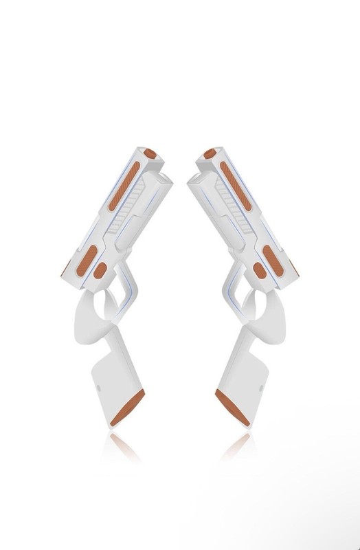 Pistol Gun Grip For Meta Quest 3 VR Headset Controllers for Shooting Games