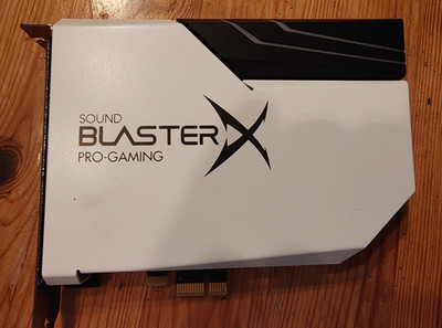 Creative Sound BlasterX AE-5 Plus Soundkarte - Weiss