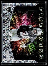 2020 Panini Prizm #15 Josh Jacobs Fireworks Prizms No Huddle