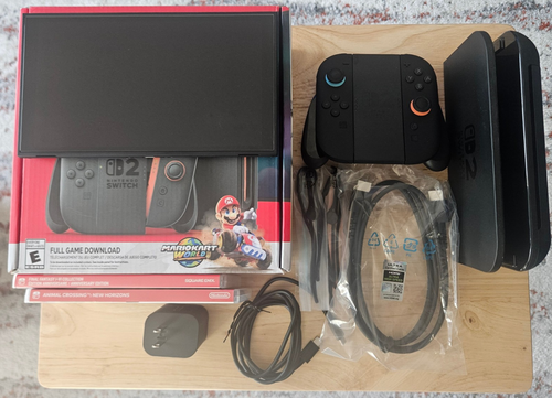 Nintendo Switch 2 Console with Games/Micro SD/ USED MINT | eBay