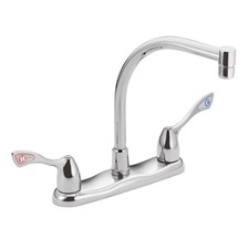 Moen 8799 Chrome Two-Handle Kitchen Faucet