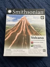 Smithsonian Earth Science Build  Erupt a Volcano Kit Ages 8 NEW