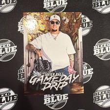 Topps Game Day Drip Javier Báez Insert #GD-3 Tigers Baseball Card