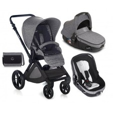 Trio: Janè Muum + navicella Matrix + ovetto Koos + base isofix i-size