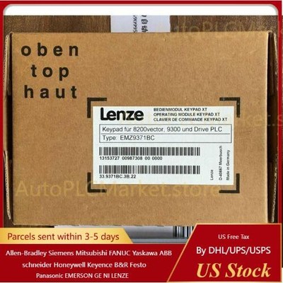 US Free TAX 1PCS NEW LENZE EMZ9371BC KEY PAD OPERATOR PANEL IN BOX EMZ9371BC
