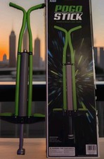 New Bounce Soft XOOTZ Easy Sport Pogo Stick, Neon Green for Ages 9 Up To 140lbs