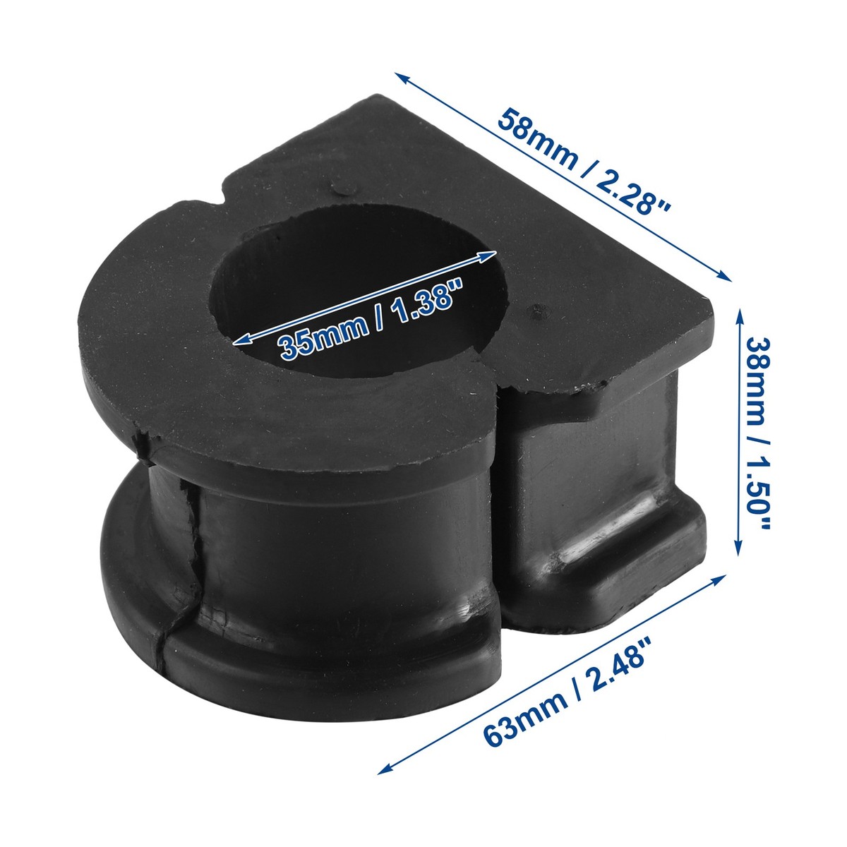 2Pcs 15135385 15124516 Front Sway Bar Bushing for Chevy