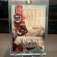 2024 Topps Signature Class - Rookie Class Autographs Xavier Worthy #RCA-XW Teal