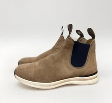 Blundstone Chelsea Tan/Navy Suede Leather Men’s Size US 11    AUS 10