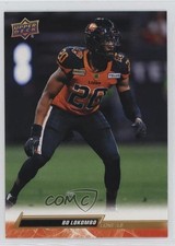 2023 Upper Deck CFL Gold Boseko Lokombo Bo Lokombo #60 0q3