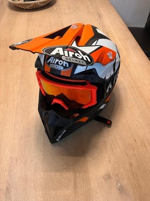 Airoh Enduro/Crosshelm Neuwertig mit Brille