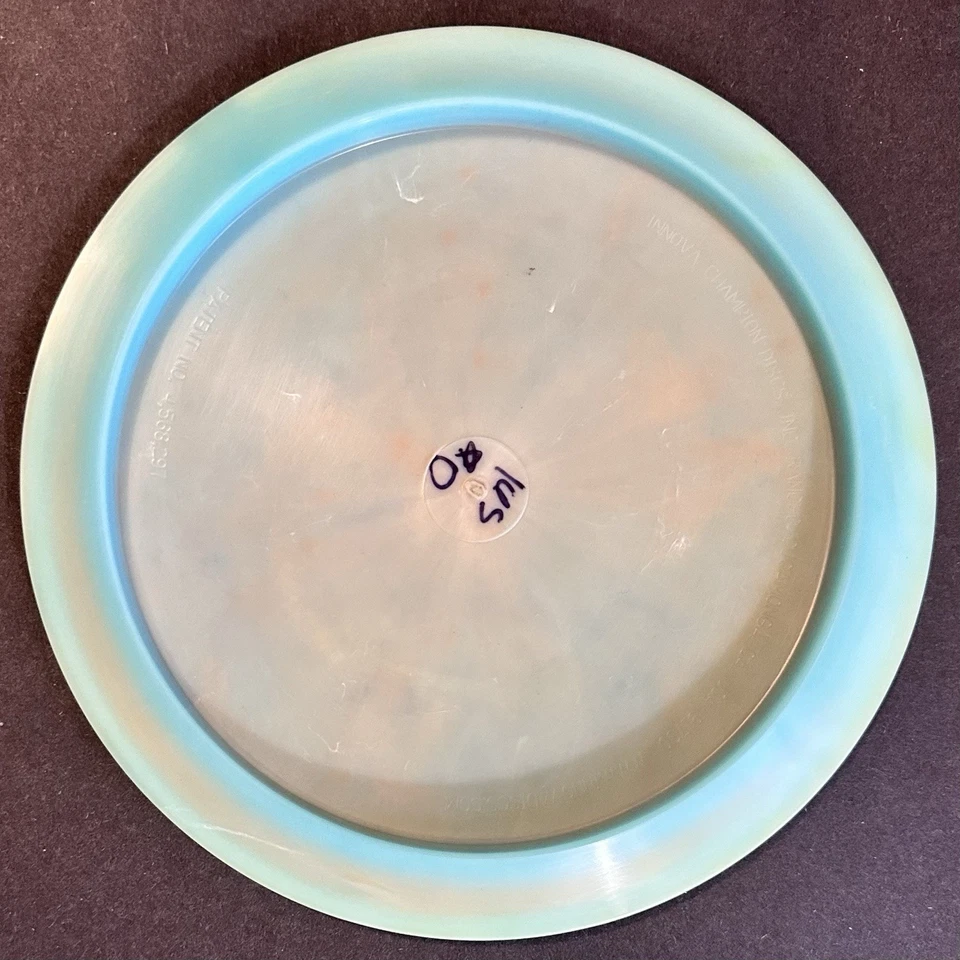 Innova PFN Star Orc, Dreamy Swirls, Patent #, Penned Disc Golf Driver - Image 2 of 3