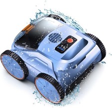 2025 New Robotic Pool Vacuum, Robotic Pool Cleaner for Inground Pools