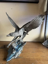 Franklin Mint / The Alaska Chilkat Bald Eagle (Pewter) / Paul Brunelle