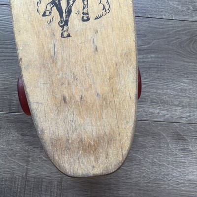 Vintage 1960s Black Knight Wood Skateboard Sport Fun 22 Vintage 1960s Black Knight Wood Skateboard Sport Fun 22