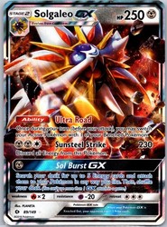 Solgaleo GX 89/149 Sun & Moon Base Set Ultra Rare Holo