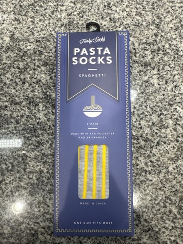 Men’s Funky Socks Pasta Socks - Picture 1 of 4