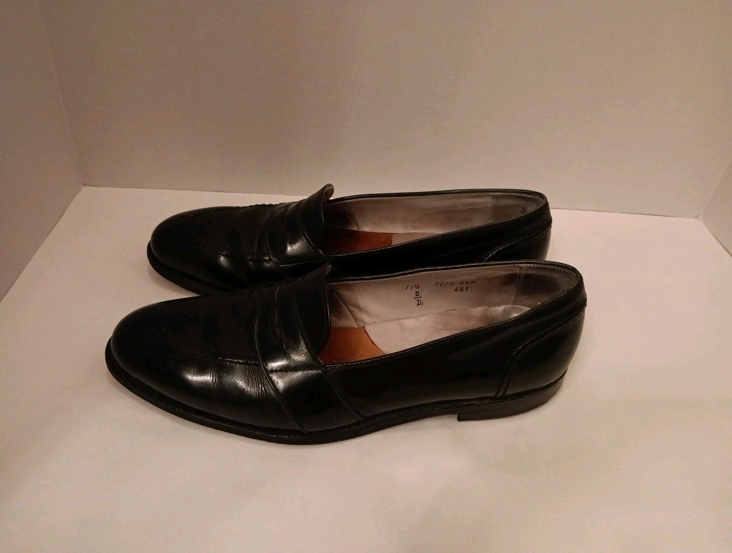 Alden 681 Black Calfskin Full Strap Loafer