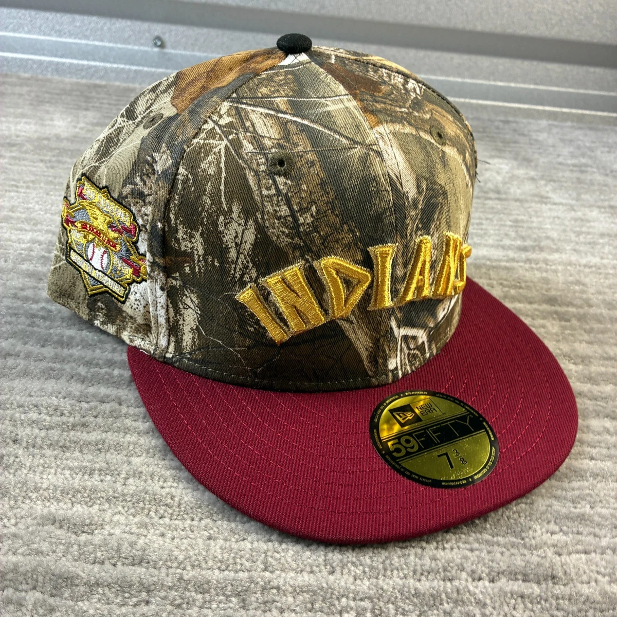 インディアンス　newera 73/8 New Era Cleveland Guardians 7 3/8 Size MLB Fan Apparel & Souvenirs