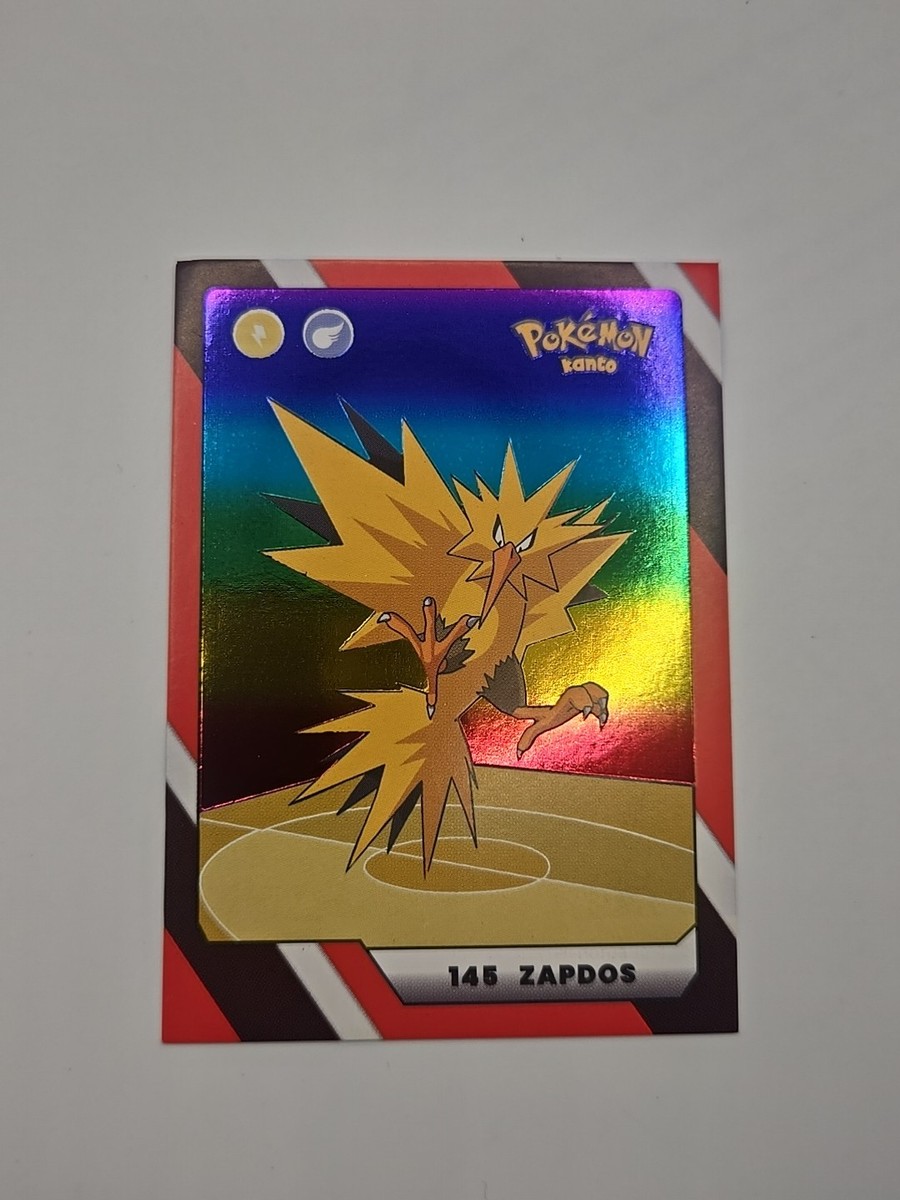 2025 Pokémon Kanto Full House, ZAPDOS Rainbow Holo #145 | eBay