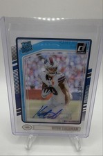 2024 Panini Clearly Donruss - Rated Rookie Keon Coleman #67 Ice Autographs...