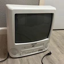 14" CRT TV 📺 Sansui - great picture retro VCR DVD SNES nintendo 64 playstation 